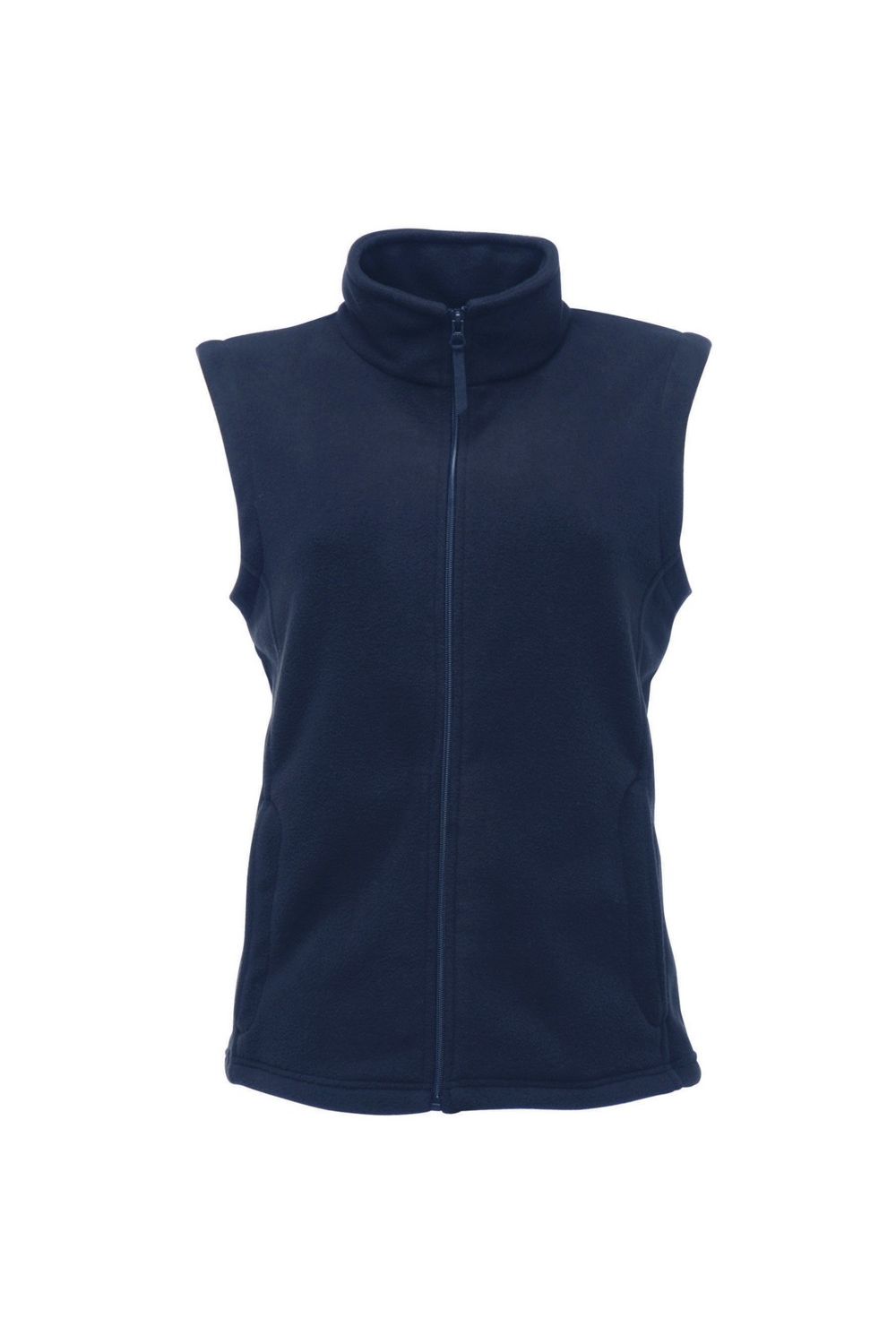 Navy Microfleece Body Warmer, Image 2 of 4