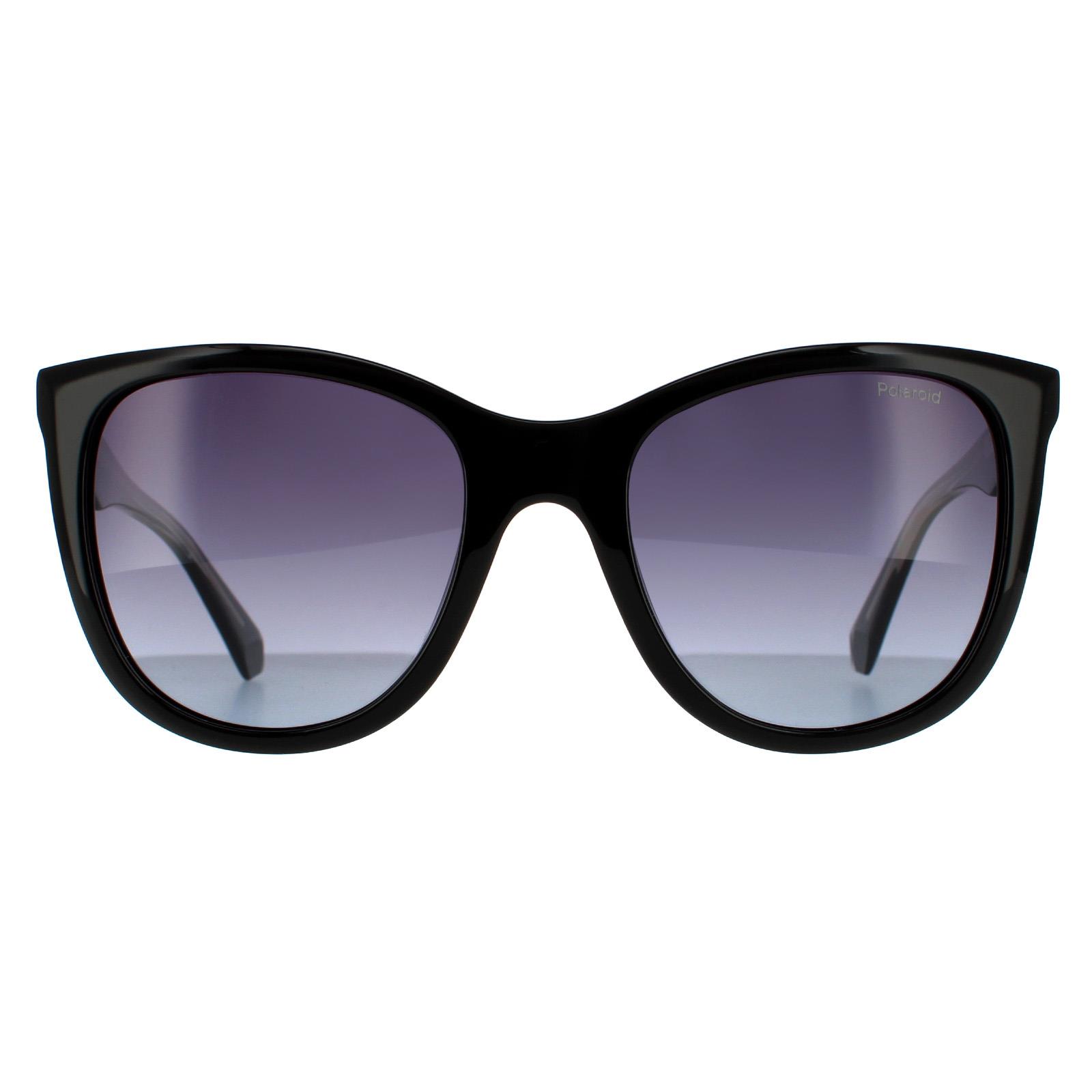 Black Polaroid Black Square Black Grey Gradient Polarized, Image 1 of 4