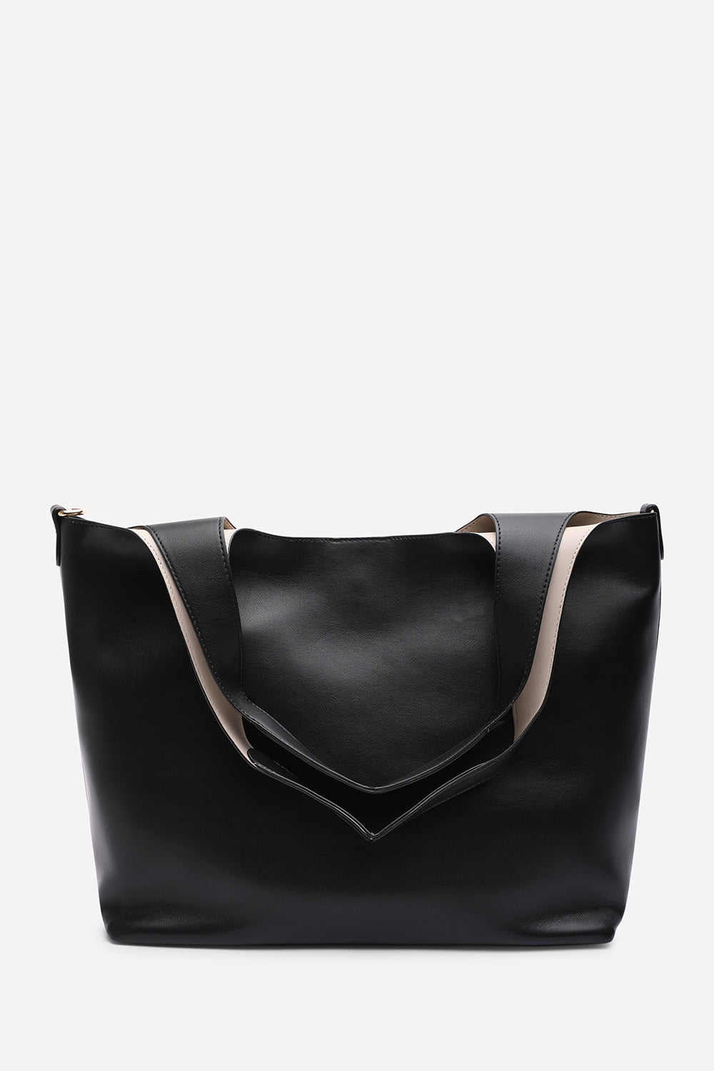 Black Where's That From Black Citron Shoulder Tote Bag, Image 1 of 8