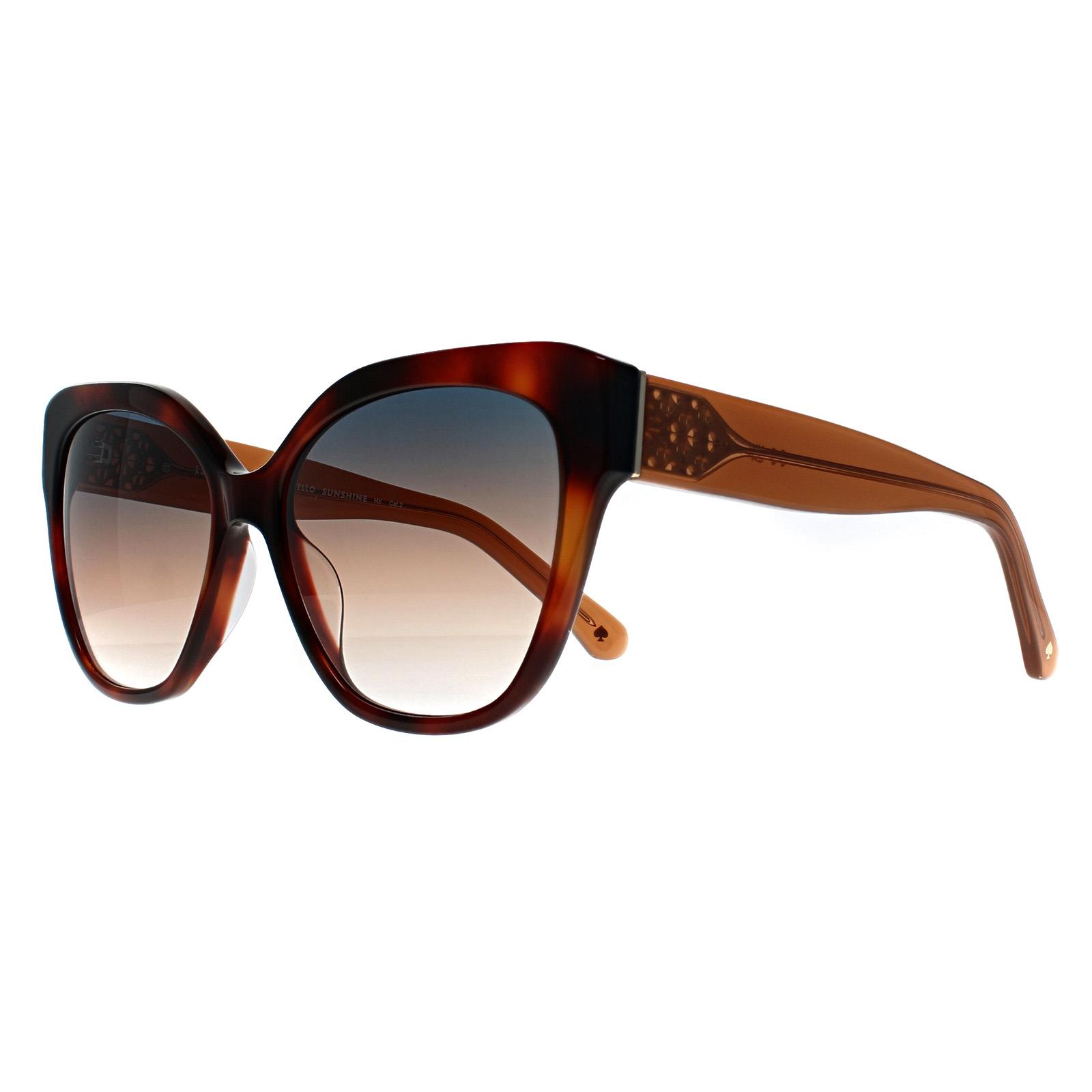 Black Kate Spade Black Cat Eye Black Dark Grey Gradient Savanna/G/S, Image 2 of 3