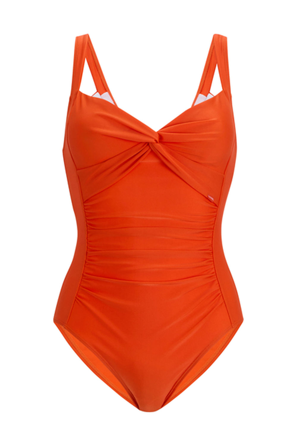 Orange Sakari Tummy Control One Piece Swimsuit, Image 1 of 3