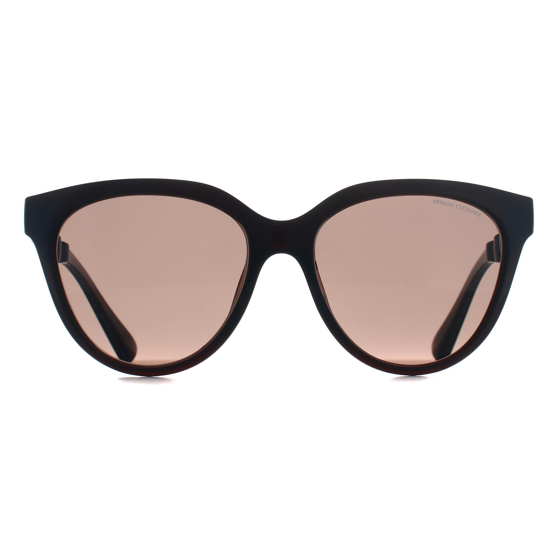 Brown Cat Eye Shiny Transparent Brown Dark Brown AX4148SU, Image 1 of 3