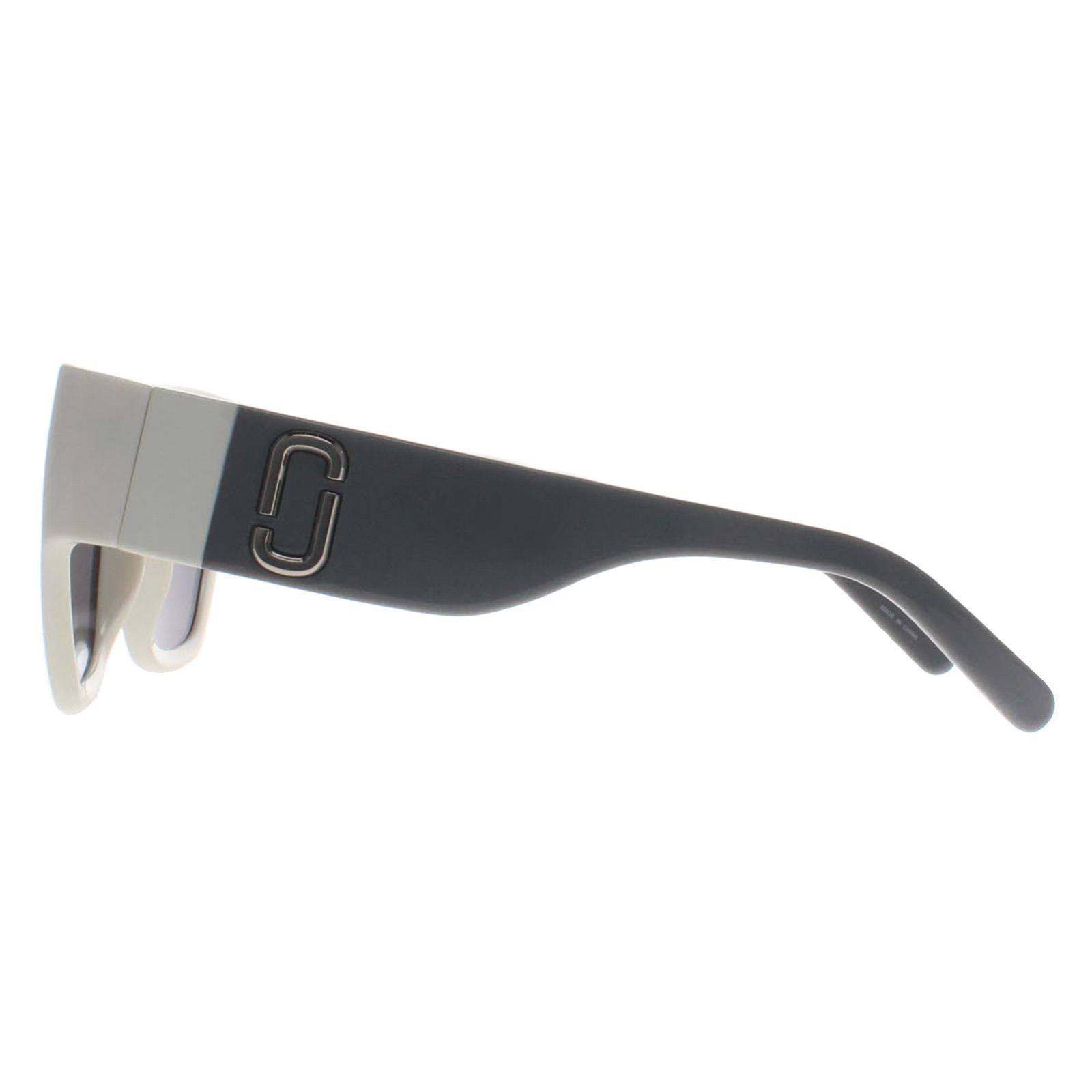 White Marc Jacobs White Cat Eye Ivory Gray MARC 724/S, Image 3 of 4