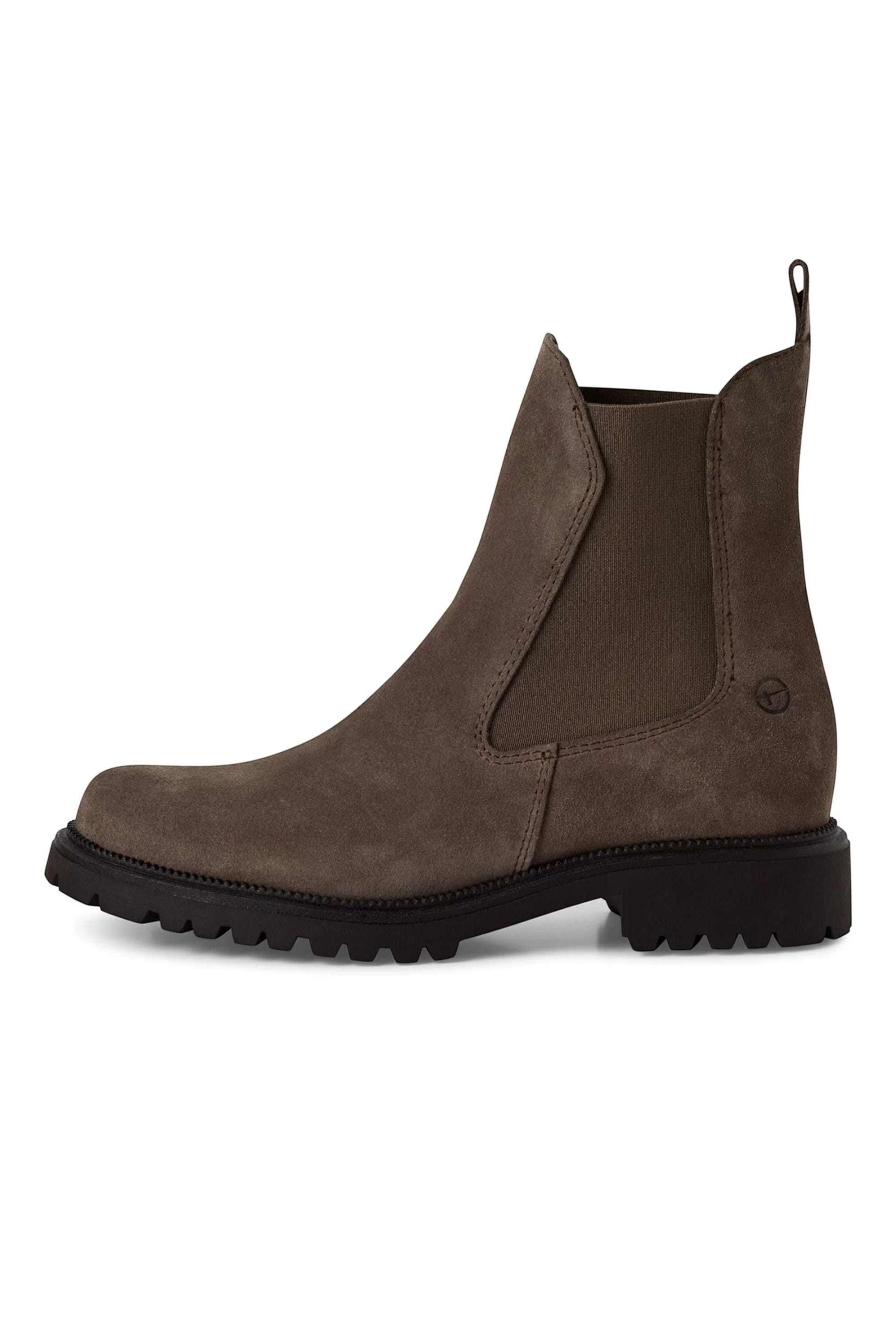 Grey Tamaris Grey Tamaris Womens Taupe Chelsea Boots, Image 4 of 8