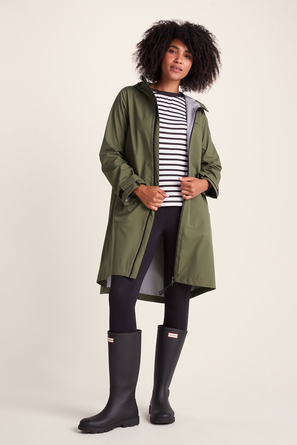 Khaki Nova Performance Waterproof Jacket, Image 4 of 6