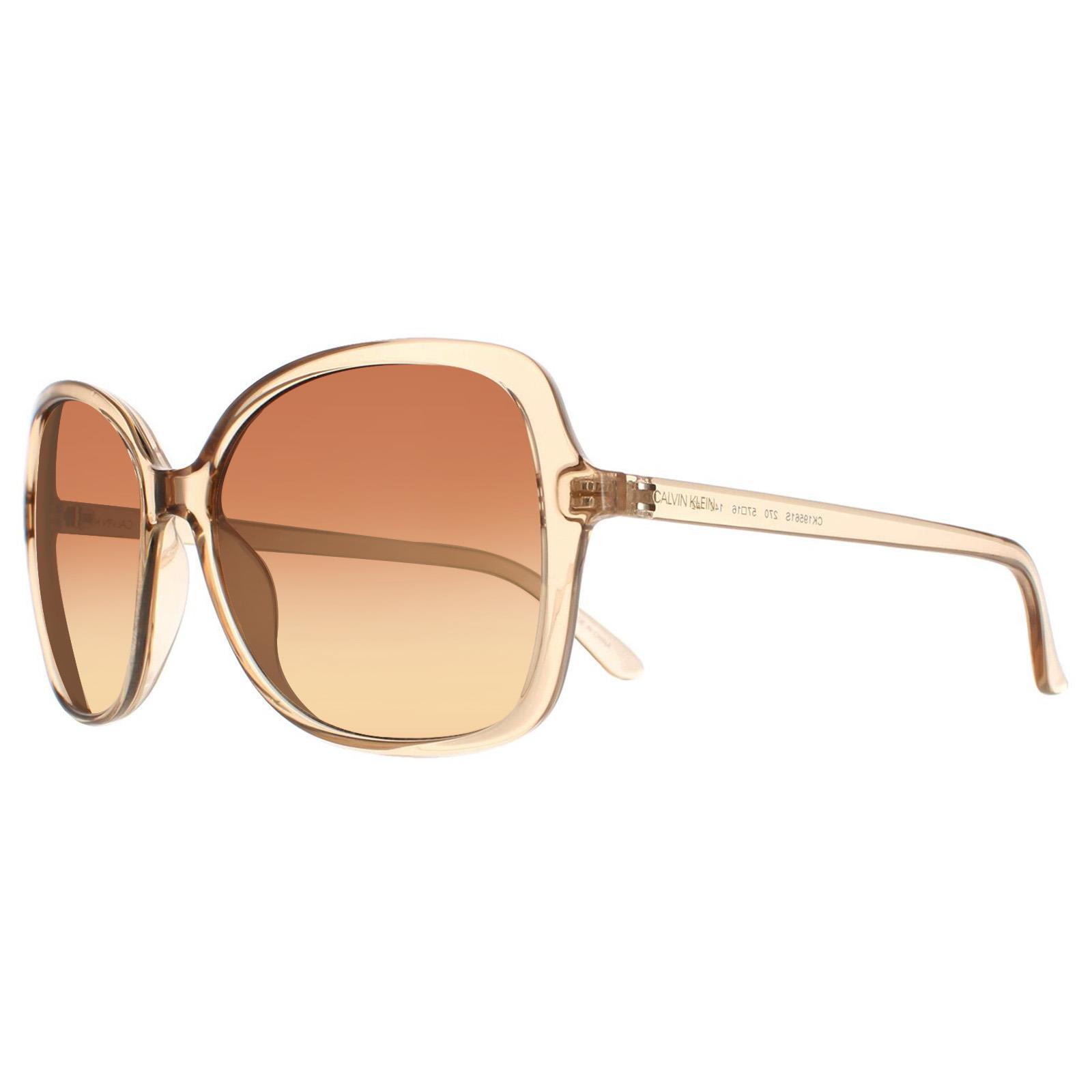 Beige Butterfly Crystal Beige Brown Gradient CK19561S Sunglasses, Image 2 of 3