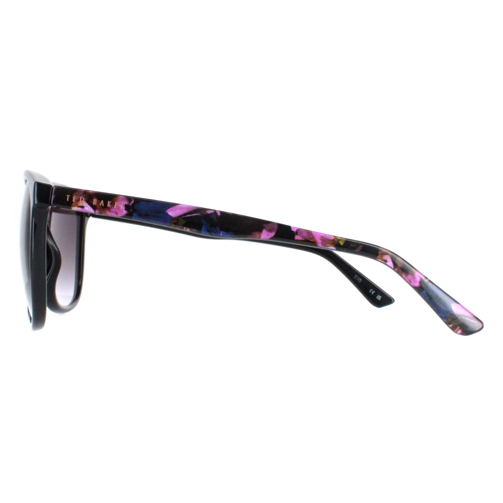 Black Ted Baker Black Oval Black Grey Gradient TB1496 Alva, Image 3 of 4