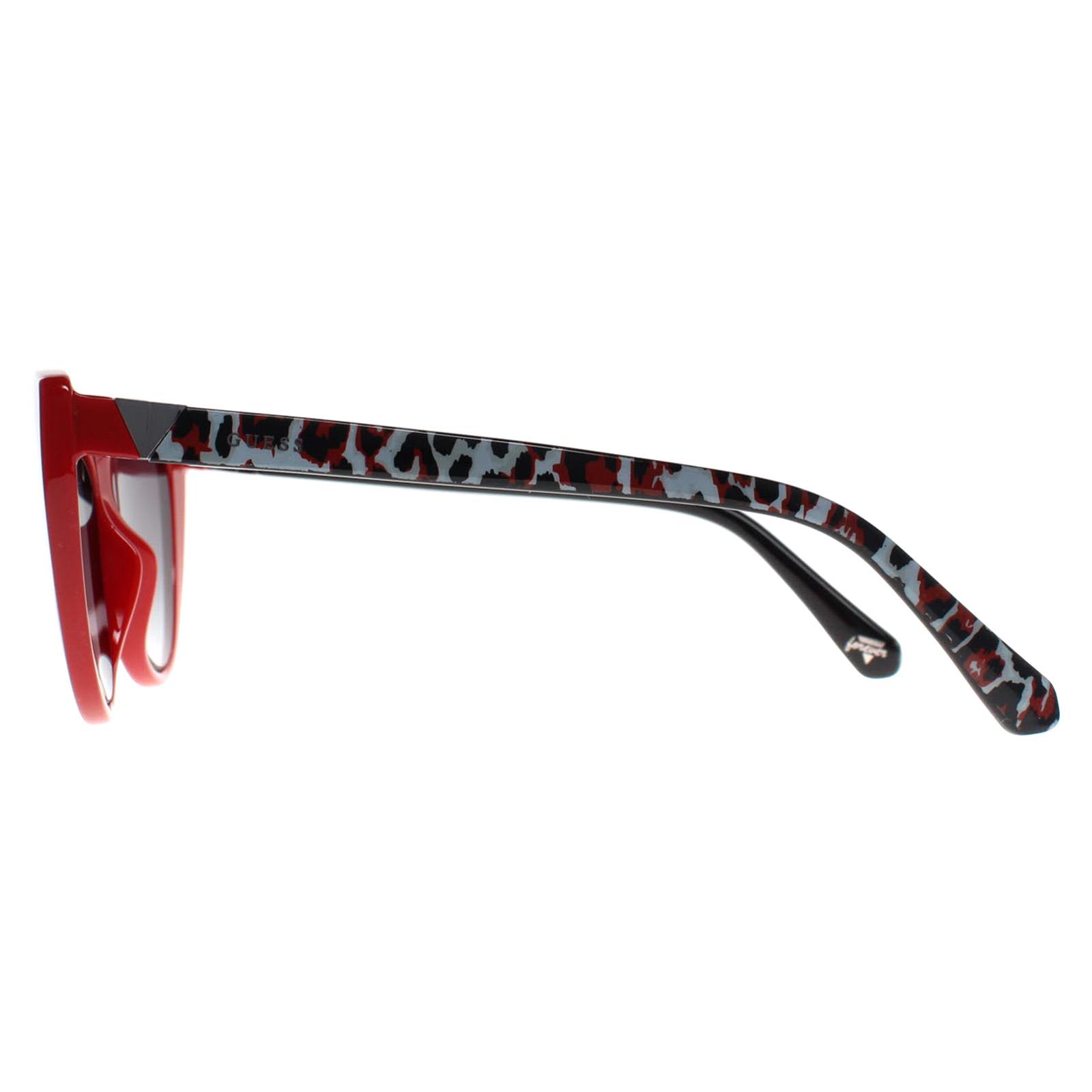 Red Guess Red Cat Eye Red Grey Gradient GU5211, Image 3 of 4
