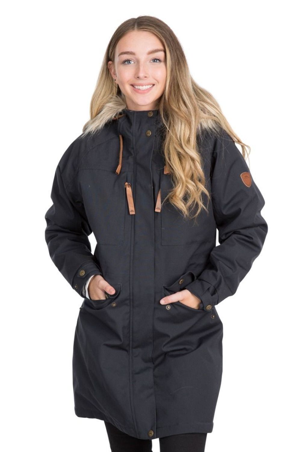 Dark Grey Faithful Waterproof Jacket, Image 6 of 8