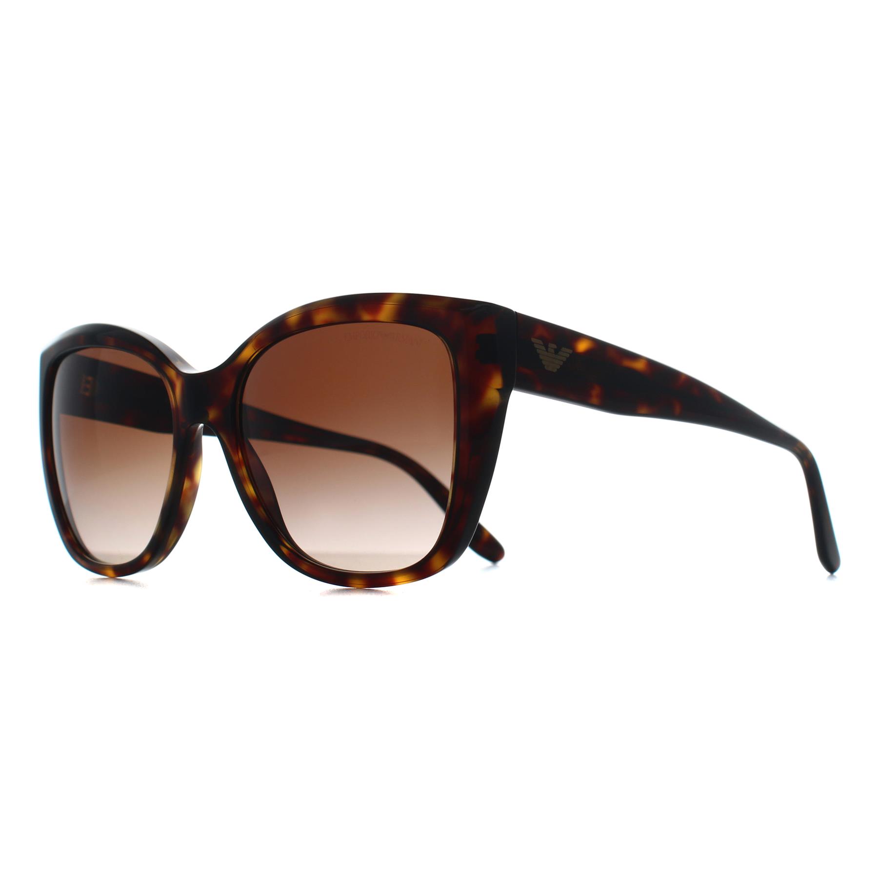 Brown Cat Eye Shiny Havana Brown Gradient EA4198, Image 2 of 3