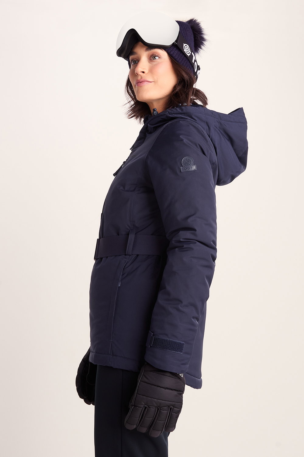 Blue Meribel Performance Waterproof Ski Jacket, Image 2 of 6