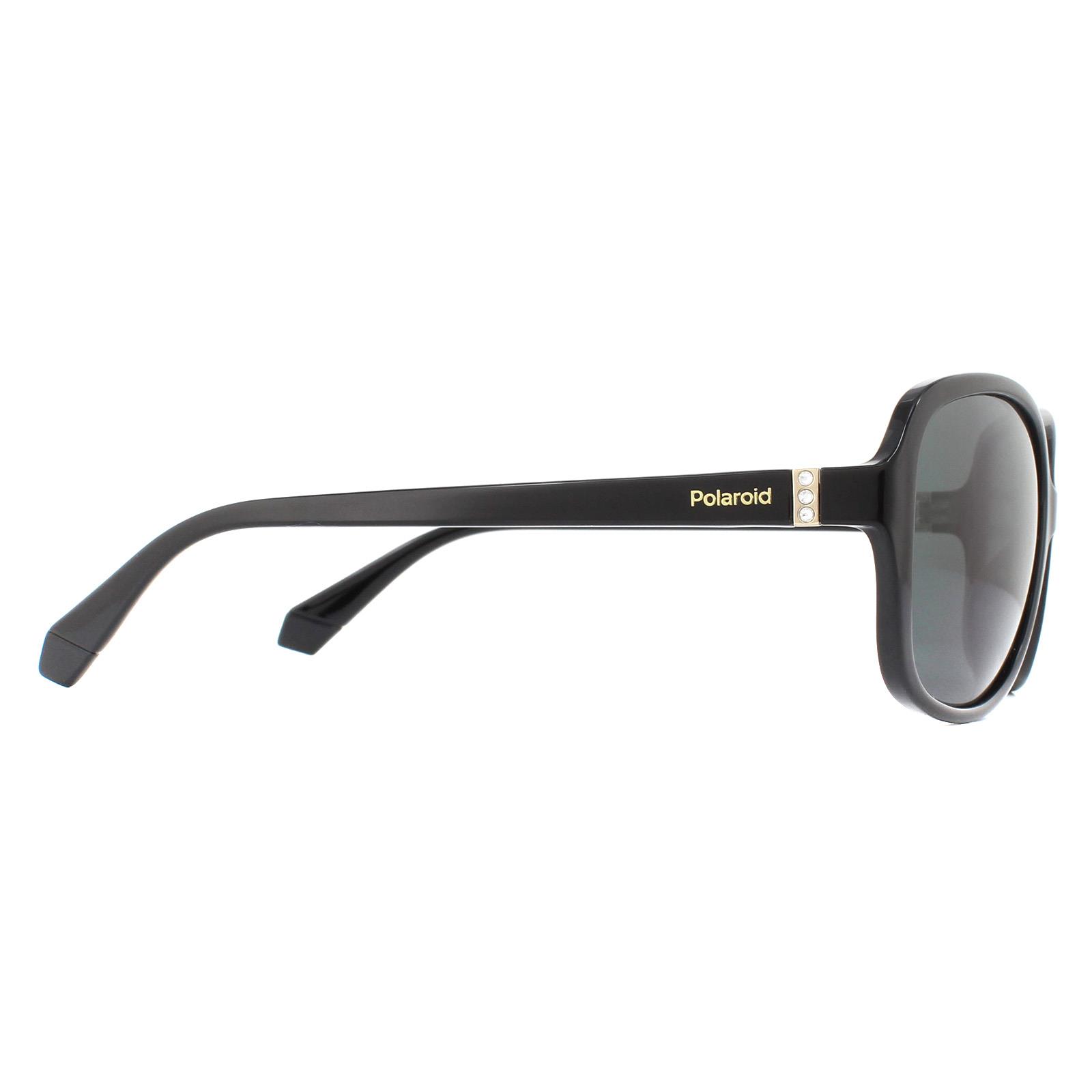 Black Fashion Black Grey Polarized Sunglasses, Image 4 of 4