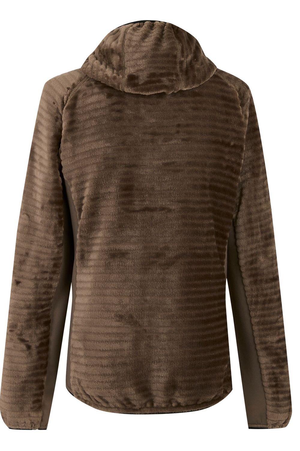 Mocha Endra Hooded Fleece Jacket, Image 2 of 3