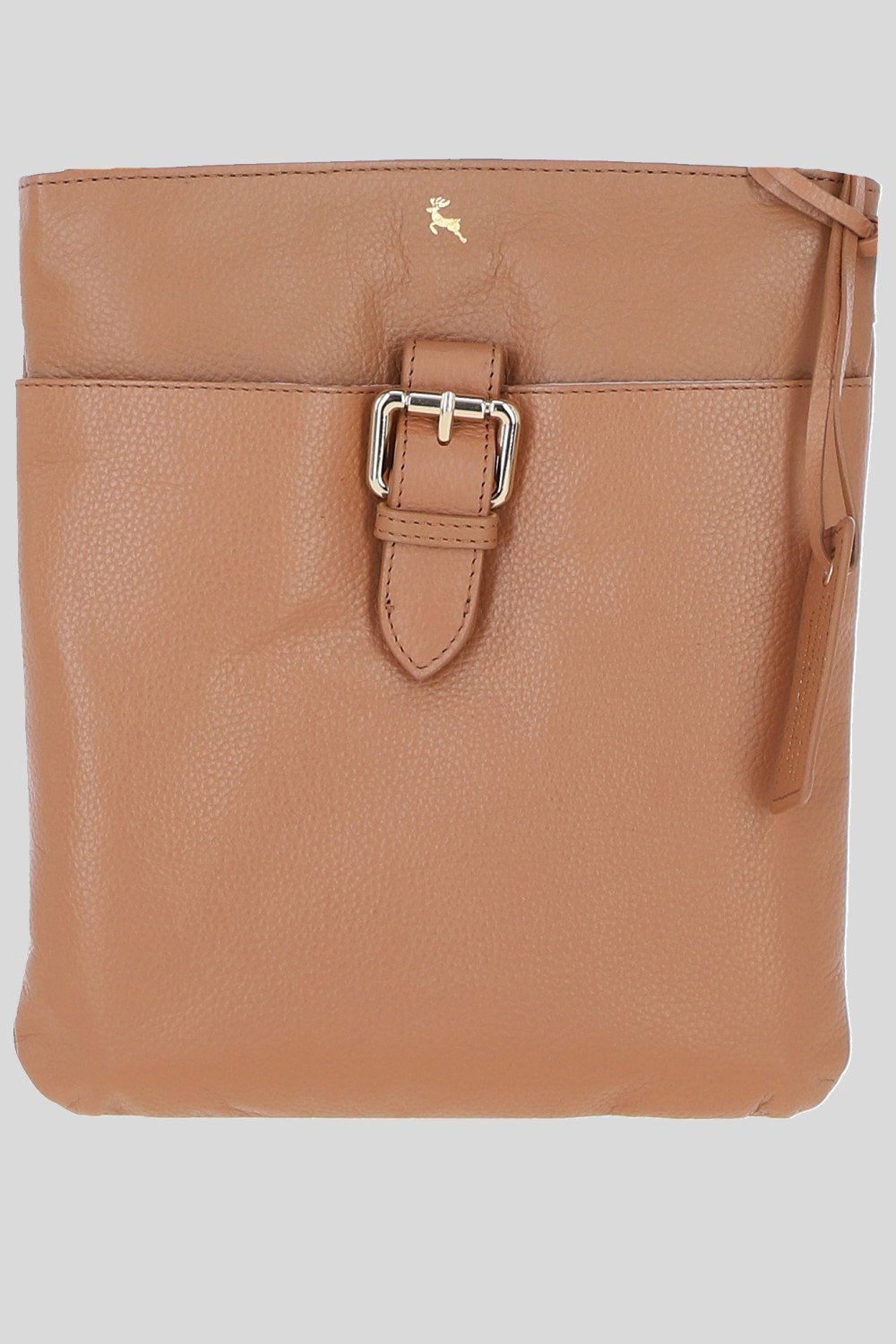 Camel 'Bella' Real Leather Crossbody Bag, Image 1 of 4