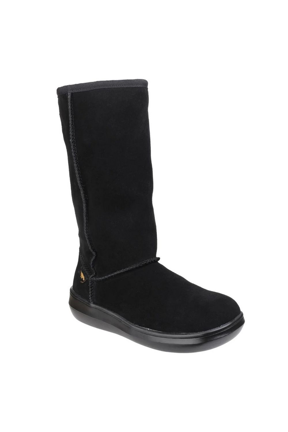 Black Sugardaddy Suede PullOn Boots, Image 1 of 4