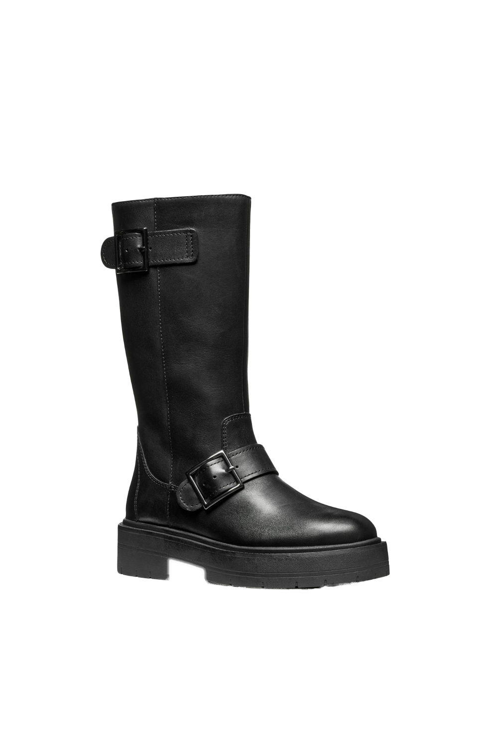 Black D Spherica Ec7 Leather Boots, Image 1 of 4