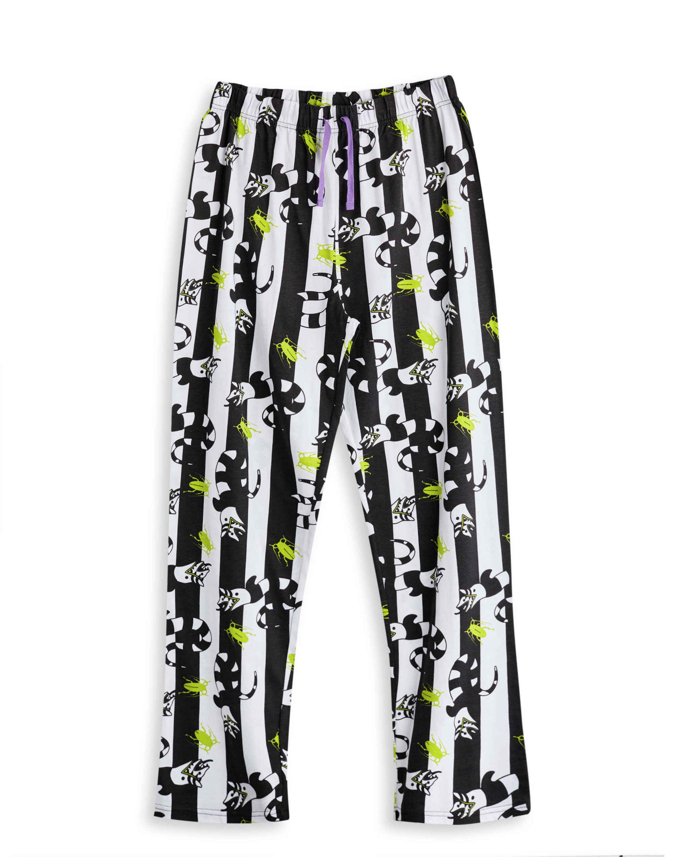 Multi Beetlejuice Logo Pyjama Set, Image 4 of 6