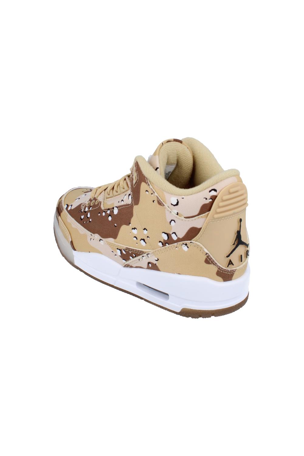 Brown Air Jordan 3 Retro TEX Trainers, Image 3 of 6
