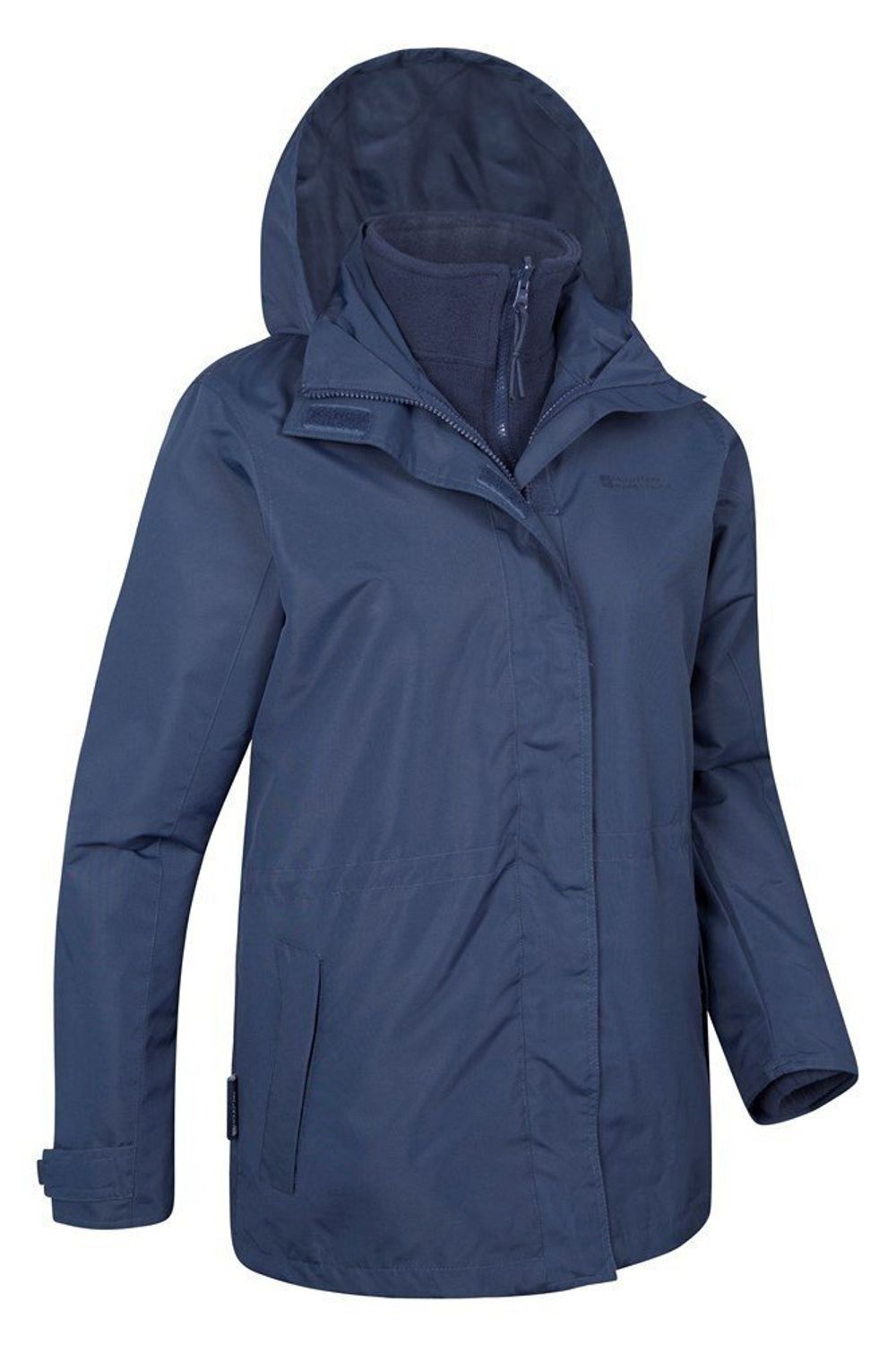 Navy Fell 3 in 1 Water Resistant Jacket, Image 3 of 5