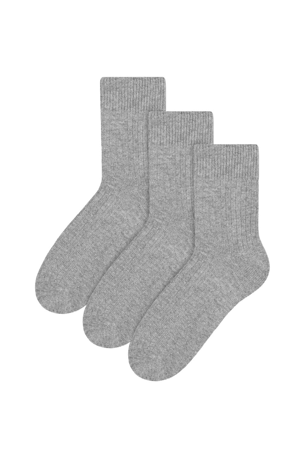 Grey 3 Pack Original Wool Dress Socks, Image 1 of 5
