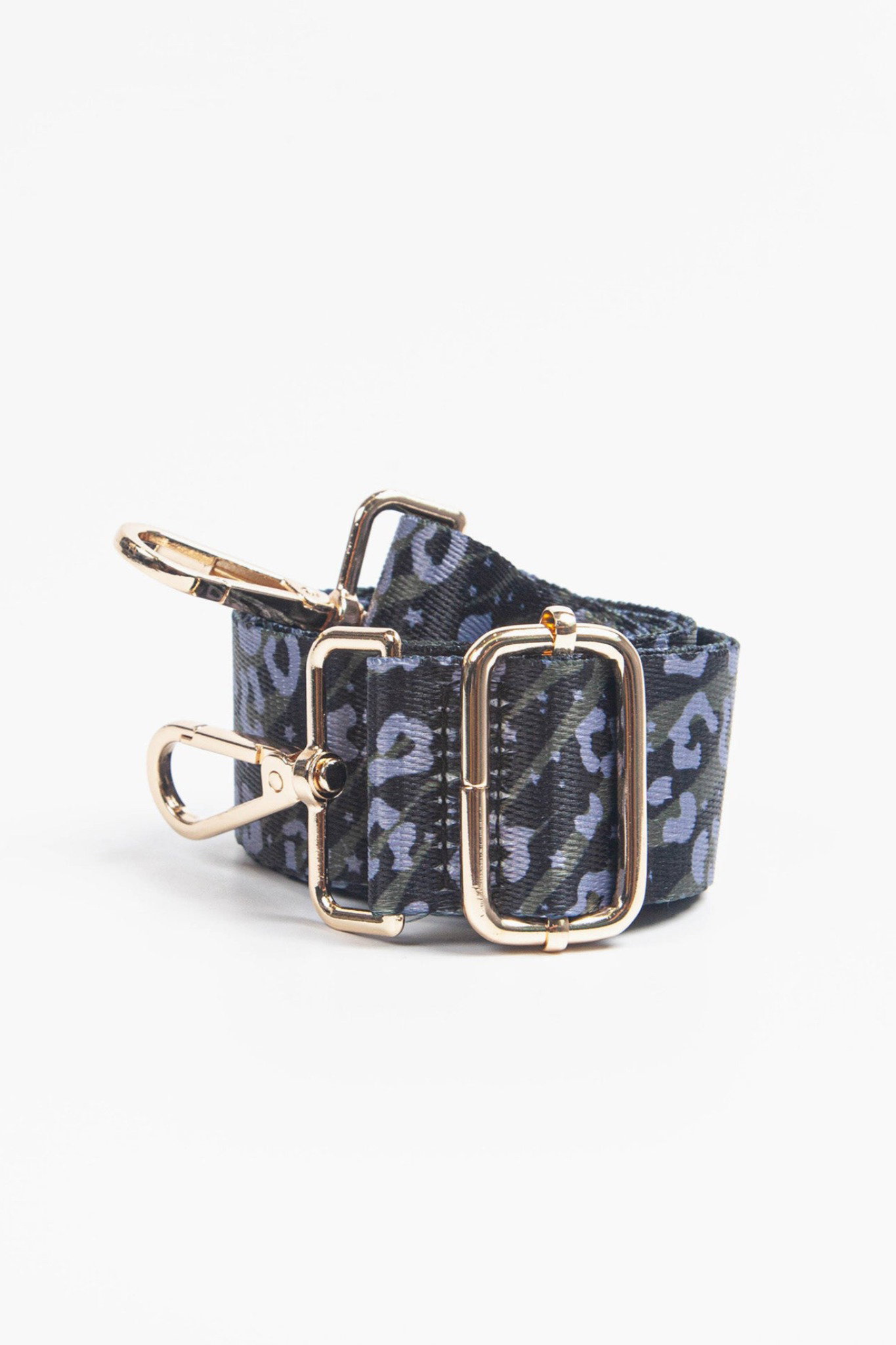 Khaki Stars Animal Print Bag Strap, Image 3 of 3