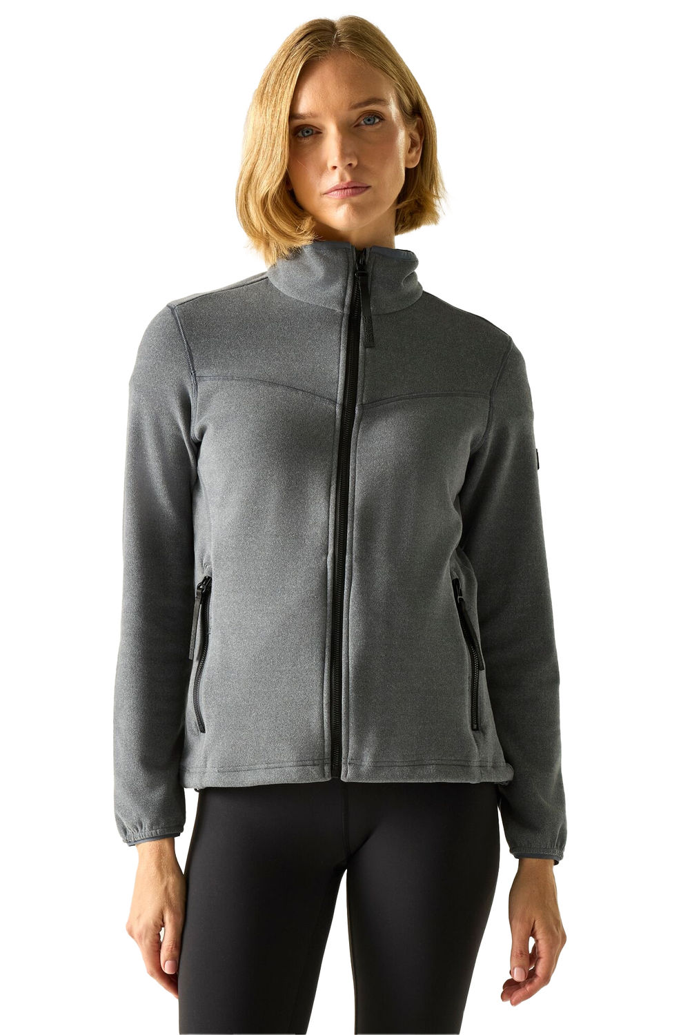 Dark Grey Dare 2B Dark Grey Florena Full Zip Fleece Jacket, Image 4 of 5