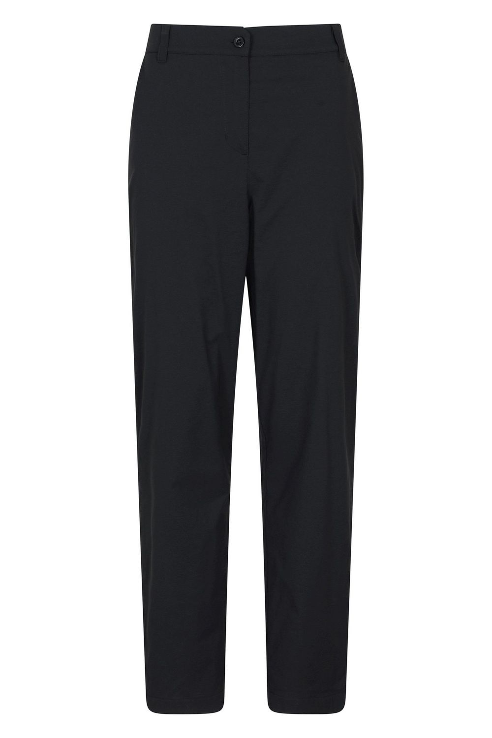 Black Delta Fleece Lined Short Winter Trousers
