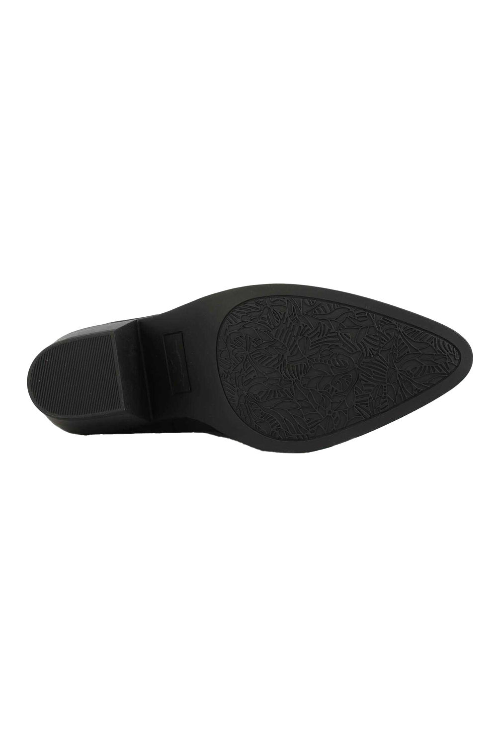 Black Feria Embroidered Cowboy Boots, Image 5 of 6