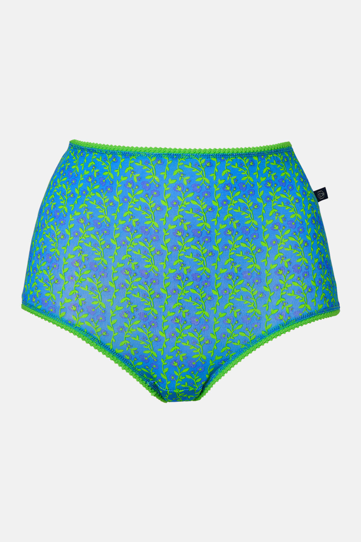 Multi Pack of Four "Boom Bloom!" Bamboo Full Briefs, Image 2 of 8
