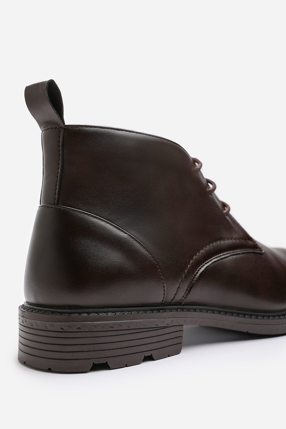 Dark Brown 'Mason' Lace Up Ankle Boots, Image 6 of 7