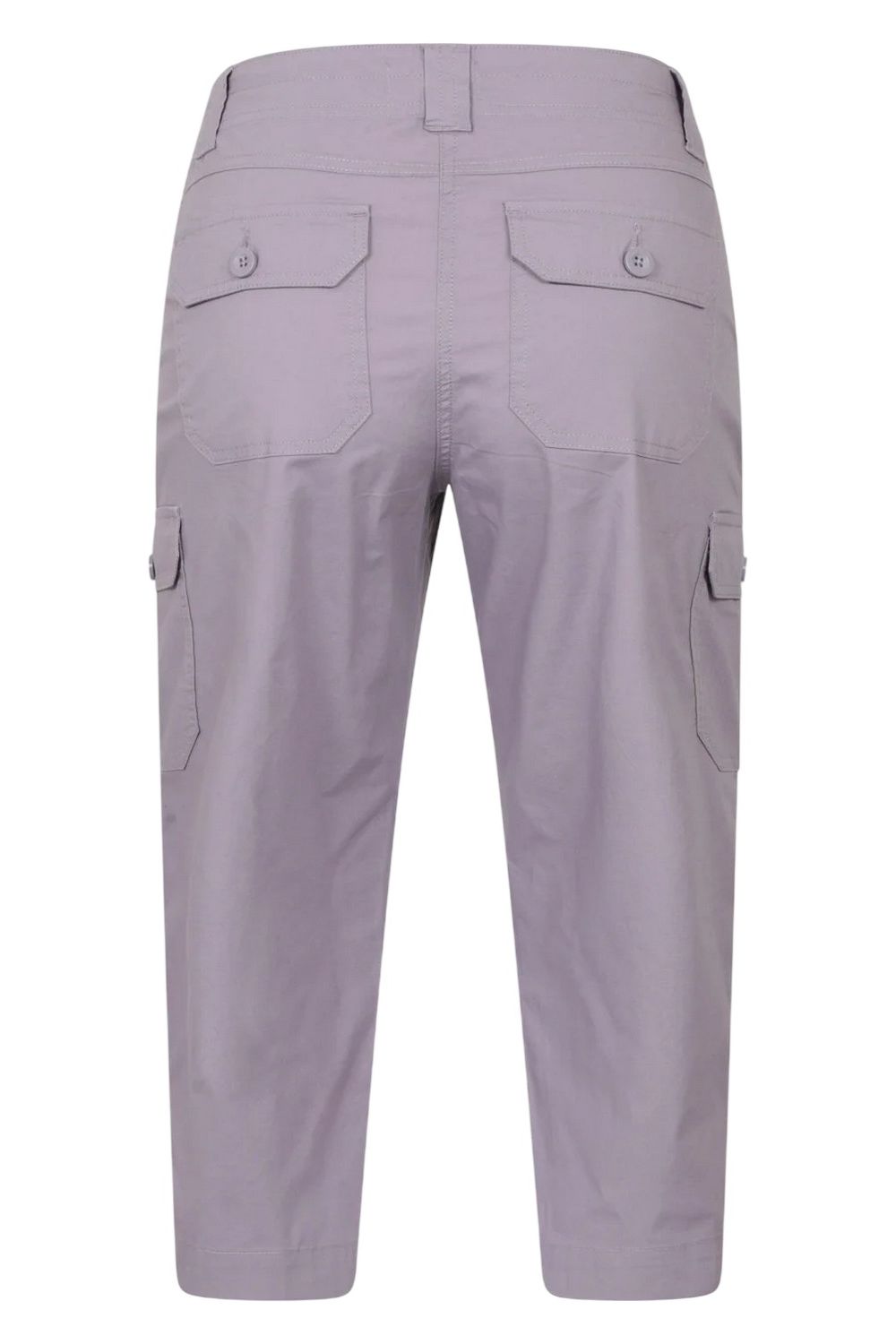 Grey Coastal Stretch Capri Cargo Trousers, Image 2 of 5