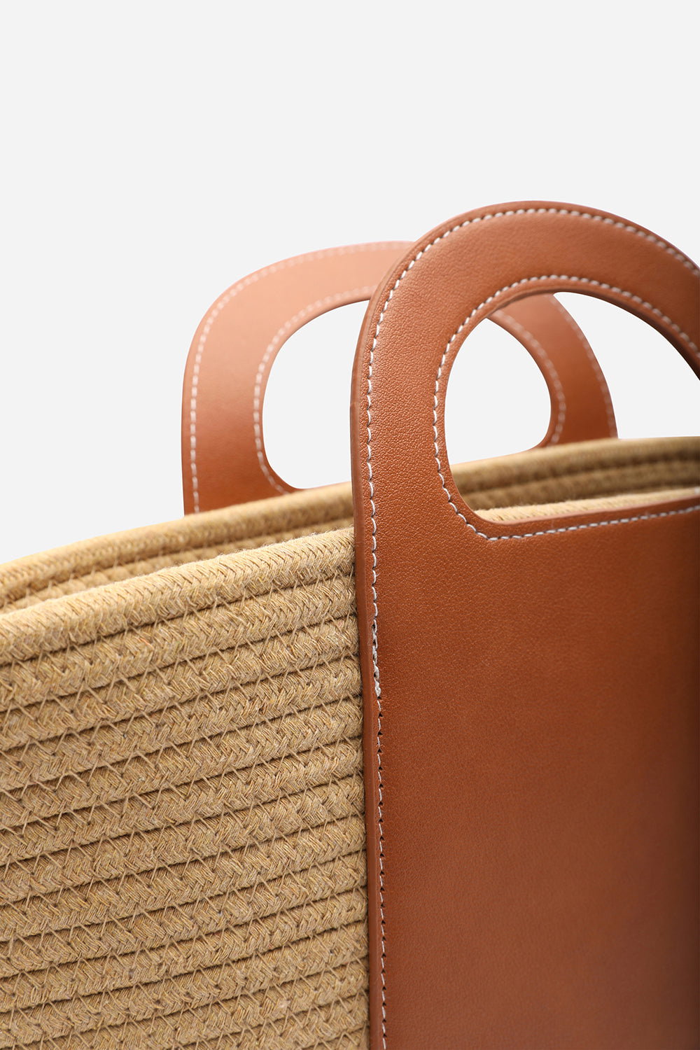 Natural Where's That From Natural Terra Raffia Basket Bag, Image 3 of 4
