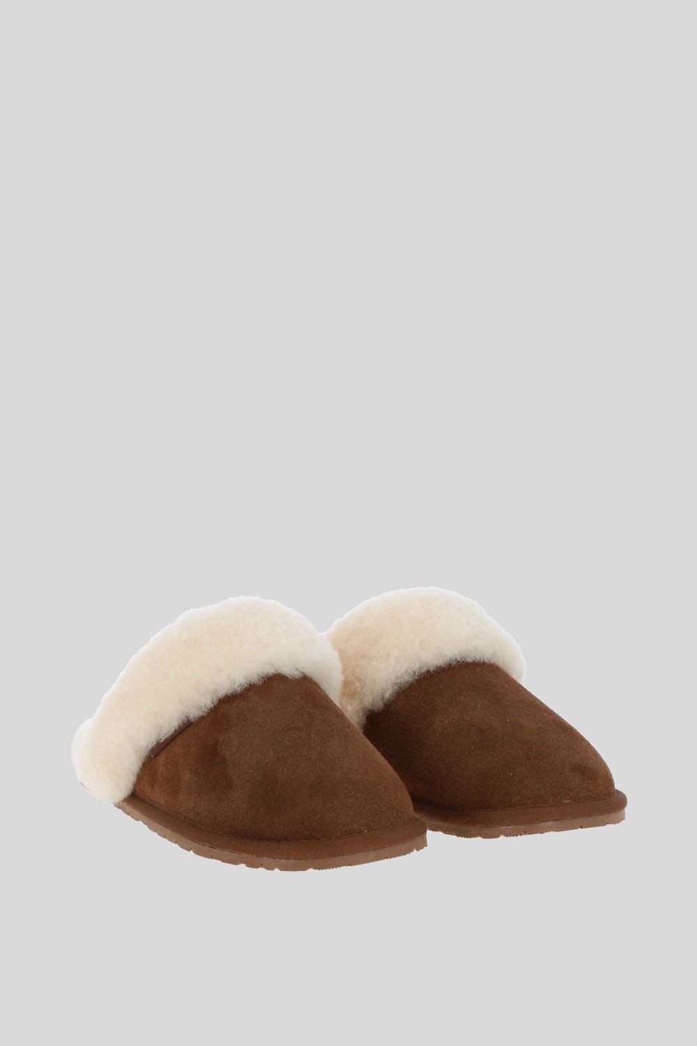 Purple 'Pippa' Classic Suede Sheepskin Slippers