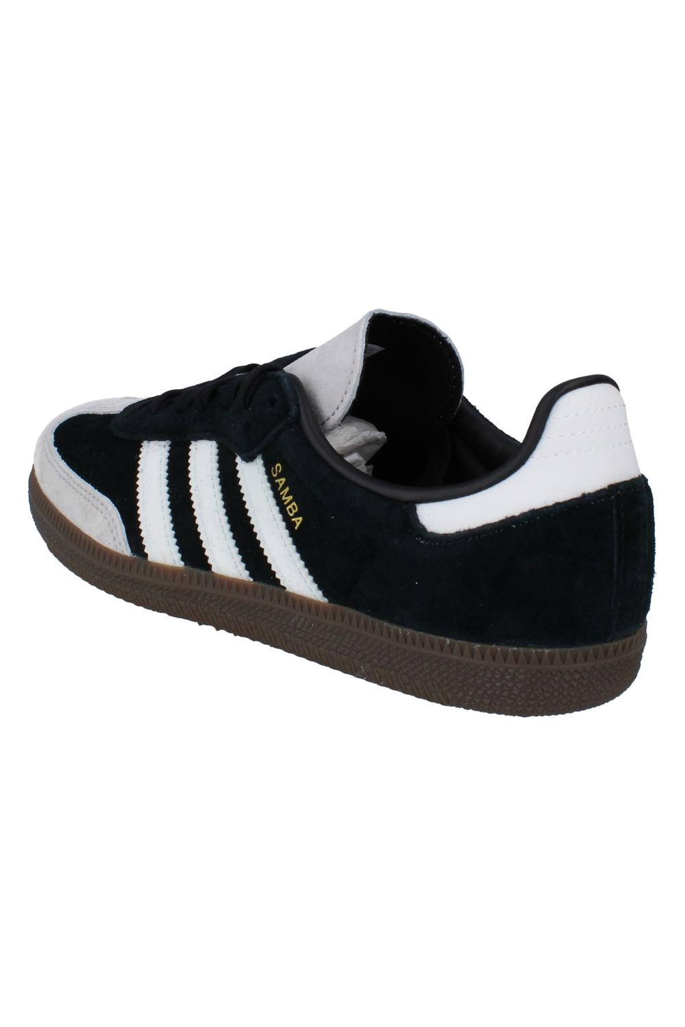 Black Adidas Originals Samba OG Trainers, Image 3 of 6