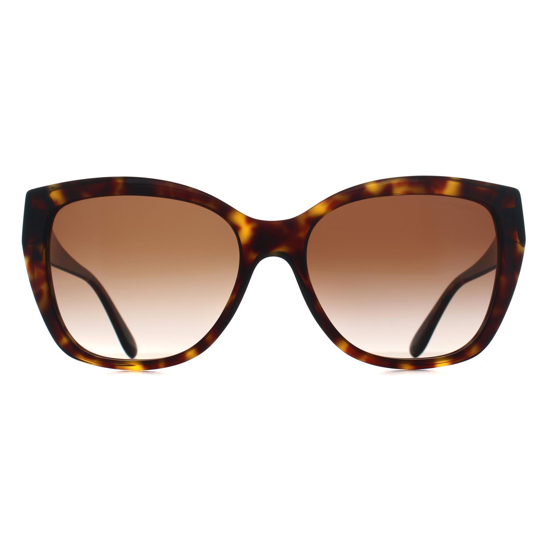 Brown Cat Eye Shiny Havana Brown Gradient EA4198, Image 1 of 3