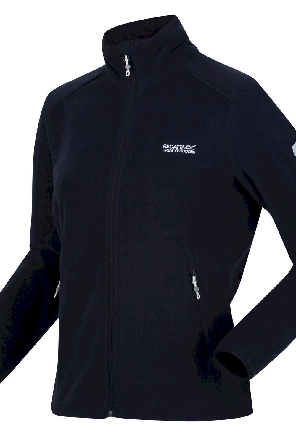 Navy Floreo IV Full Zip Fleece Jacket, Image 4 of 4