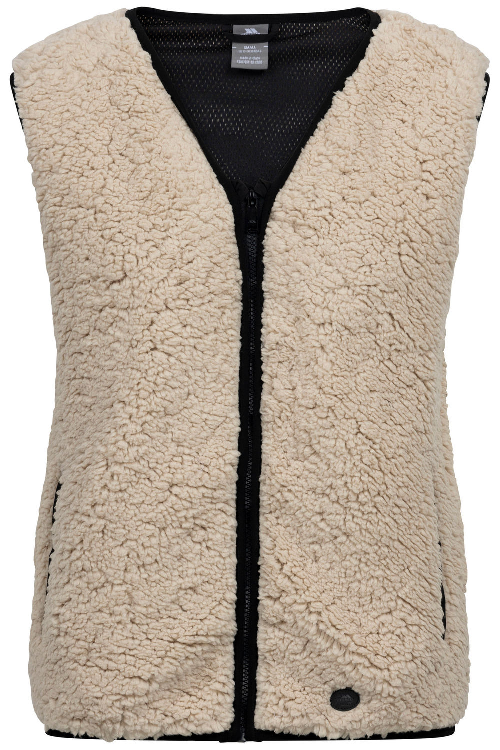 Ivory Roslin Fleece Gilet, Image 1 of 2