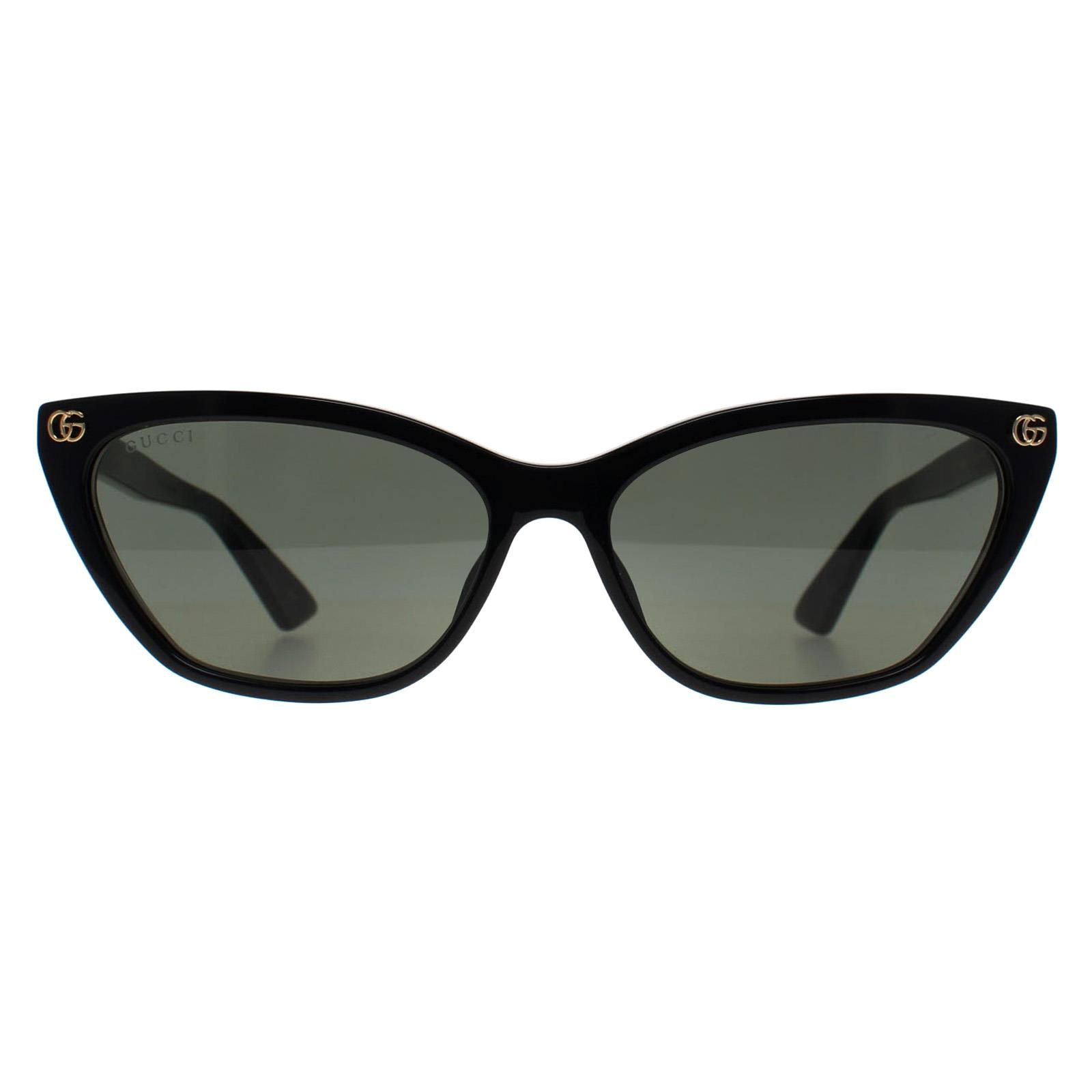 Cat Eye Shiny Black Grey GG1815S, Image 1 of 4
