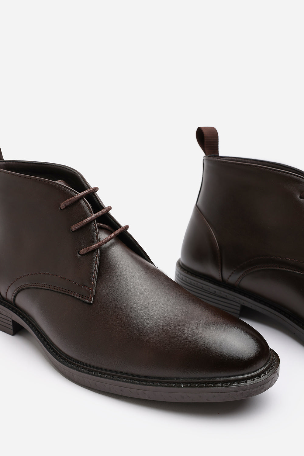 Dark Brown 'Mason' Lace Up Ankle Boots, Image 5 of 7