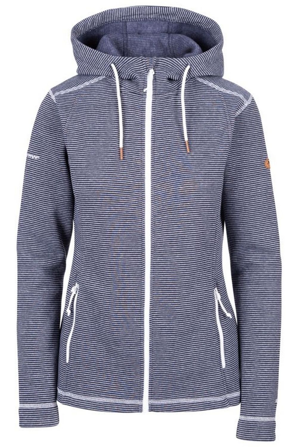 Navy Rootless Stripe Marl AT200 Fleece Jacket, Image 1 of 8