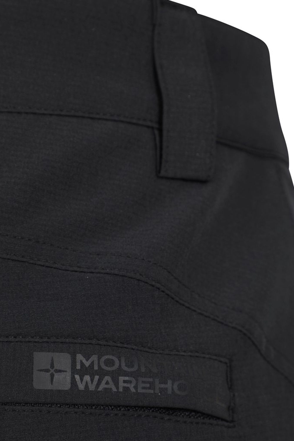 Black Arctic II Thermal Fleece Hiking Trousers, Image 5 of 6