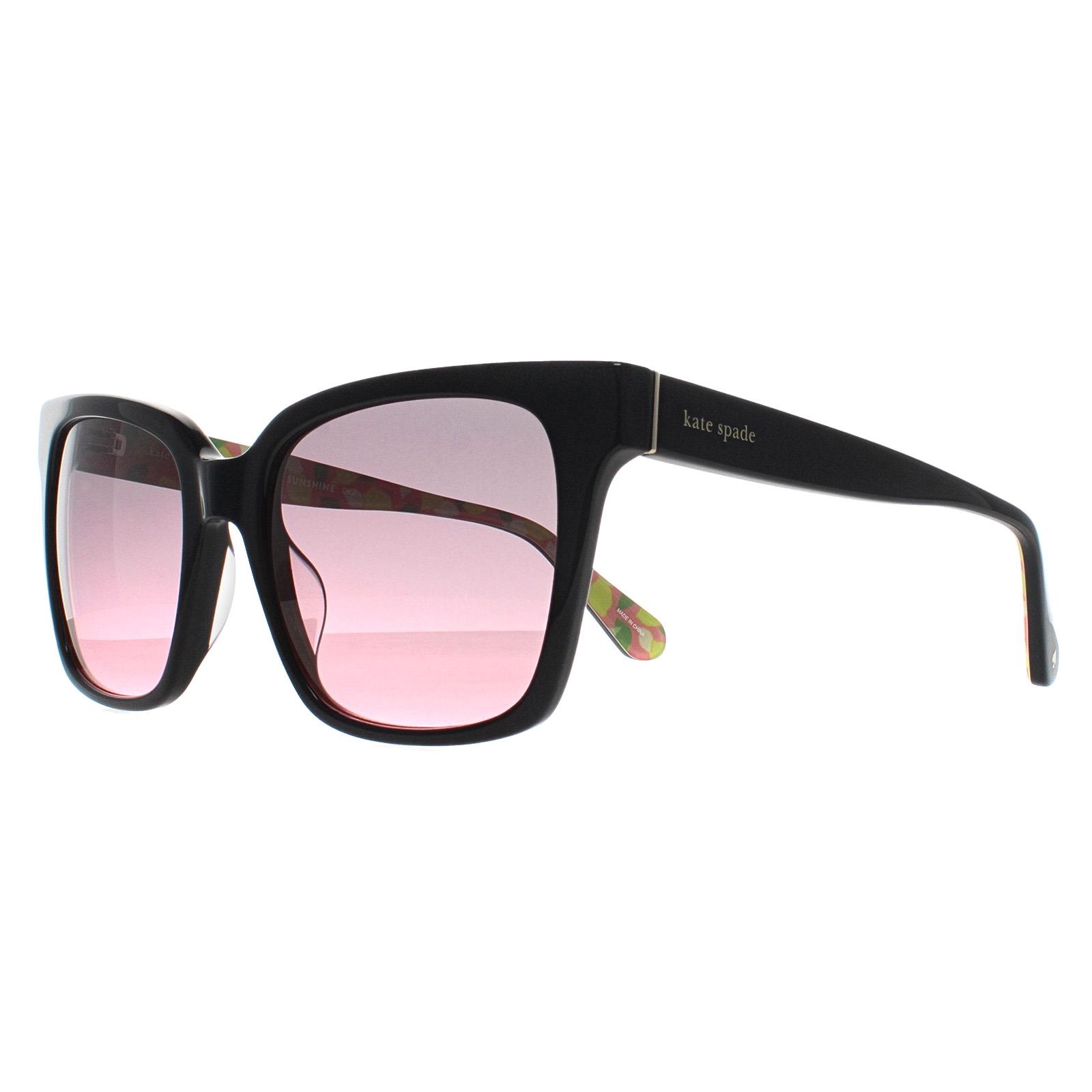 Black Square Black Gray Fuchsia Harlow/G/S, Image 2 of 4