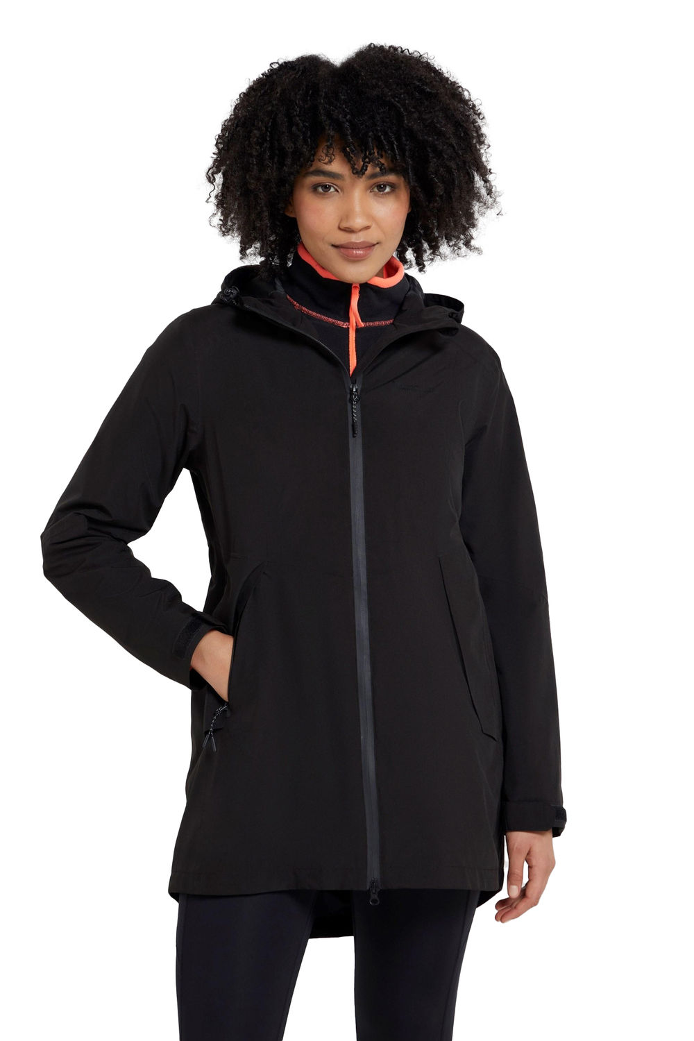 Black Hilltop II Waterproof Jacket, Image 6 of 6