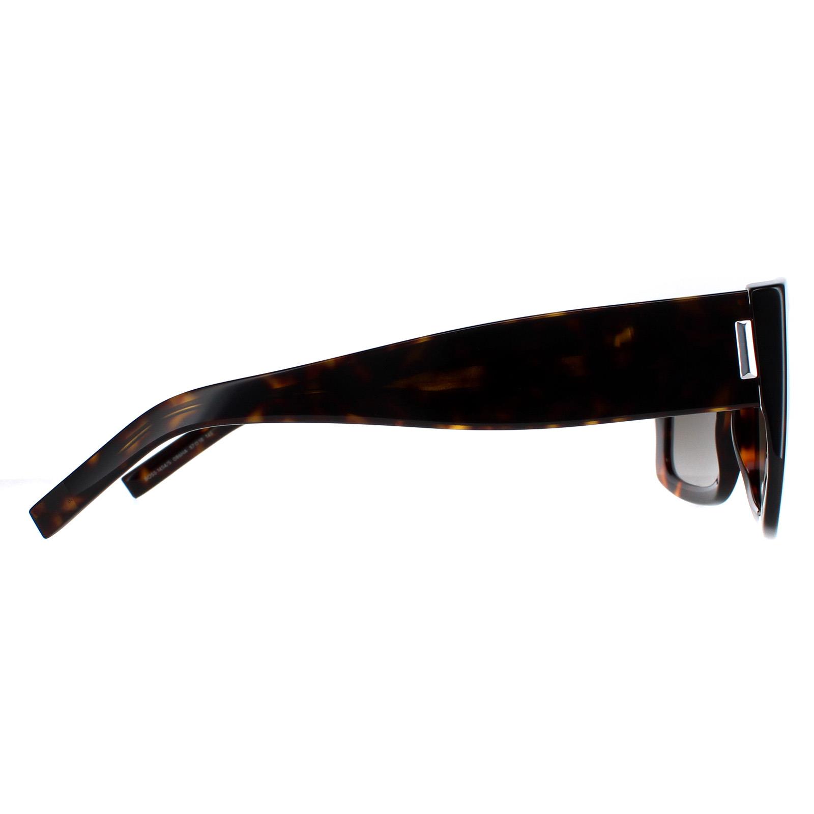 Brown Hugo Boss Brown Rectangle Havana Brown Gradient BOSS 1454/S, Image 4 of 6