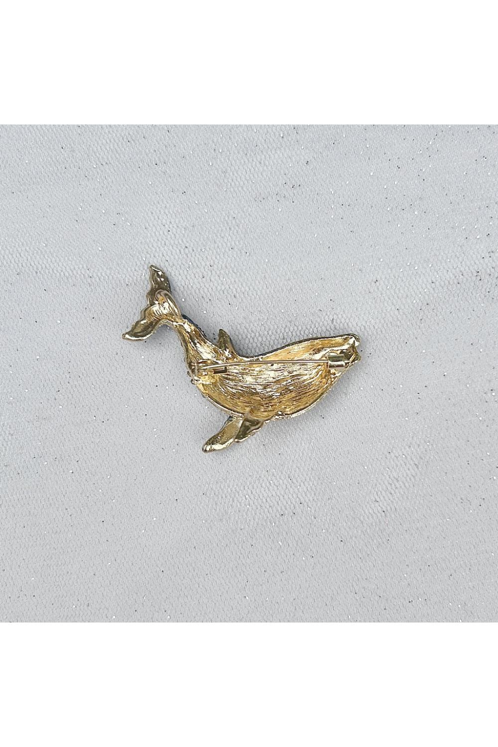 Blue Whale Brooch, Image 3 of 4