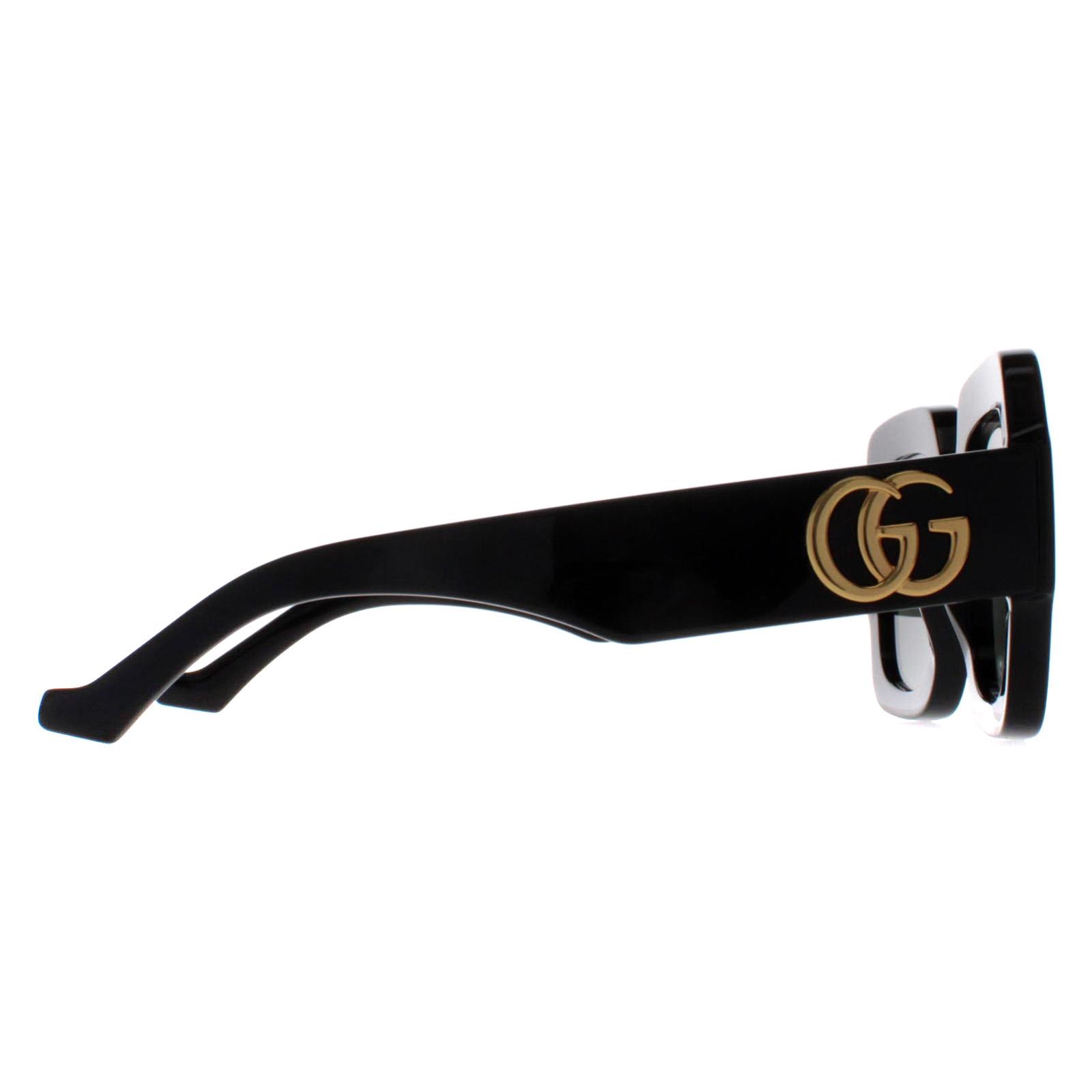 Black Gucci Black Square Black Grey GG1547S, Image 4 of 4