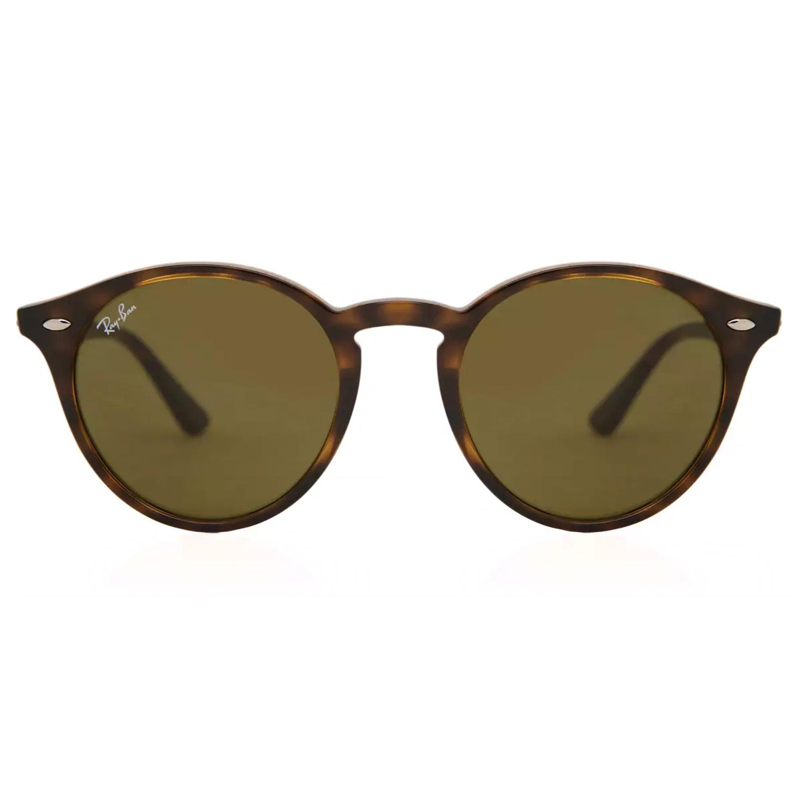 Brown Round Tortoise Brown B-15 2180 Sunglasses, Image 1 of 2