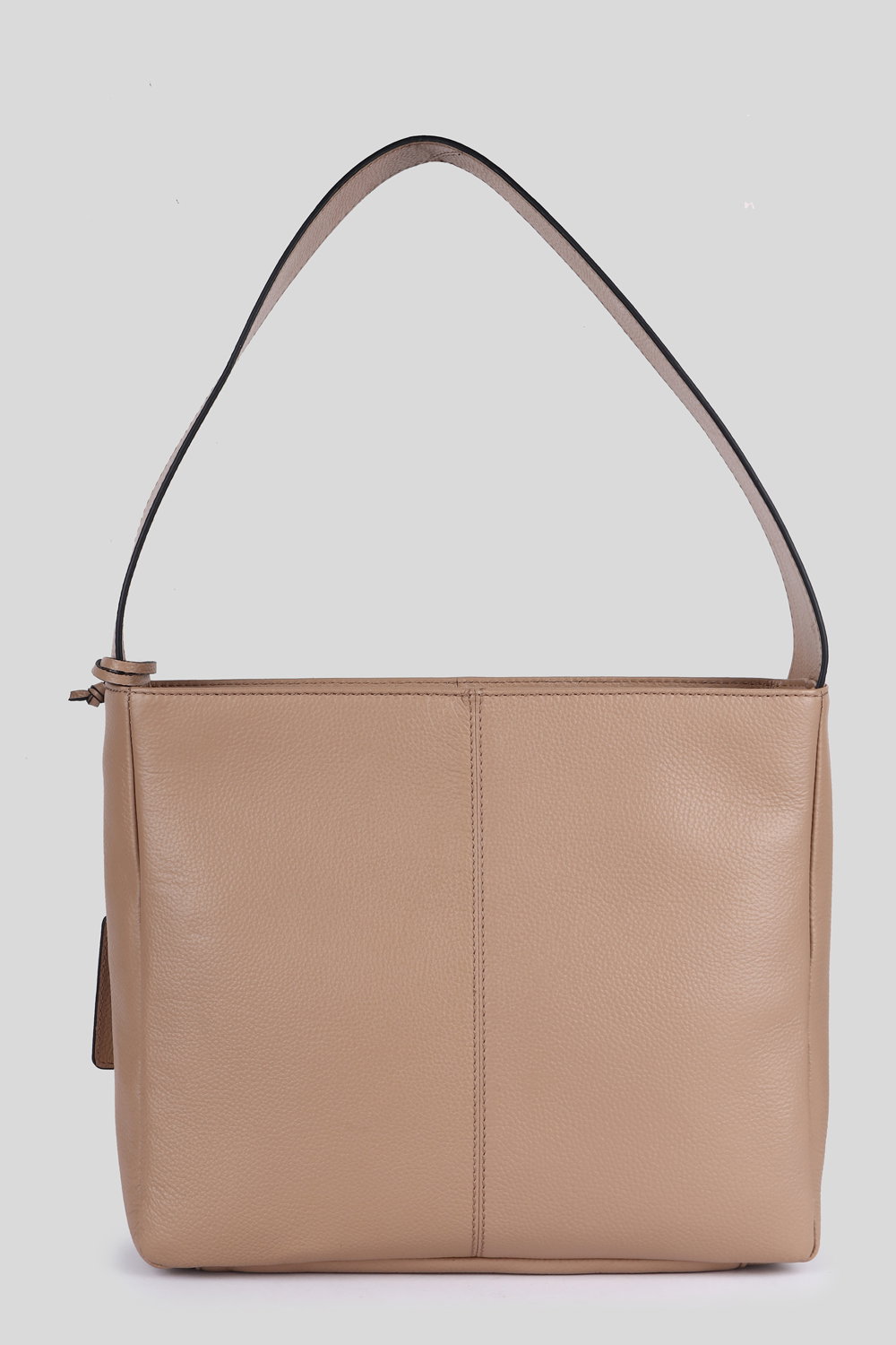 Beige Ashwood Leather Beige 'Capolavoro Veneziano' Real Leather Hobo Shoulder Bag, Image 3 of 4
