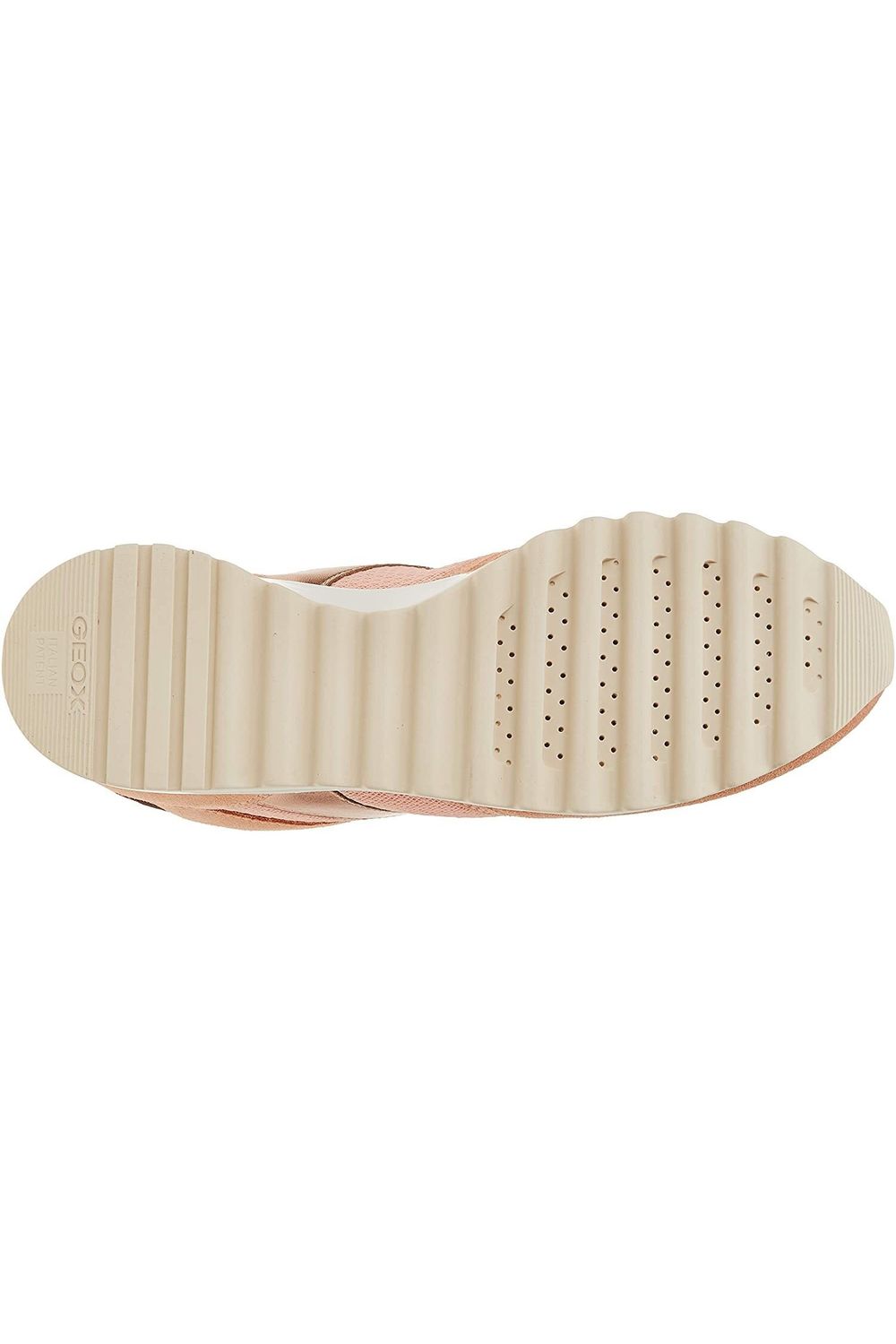 Peach Tabelya Leather Trainers, Image 5 of 6