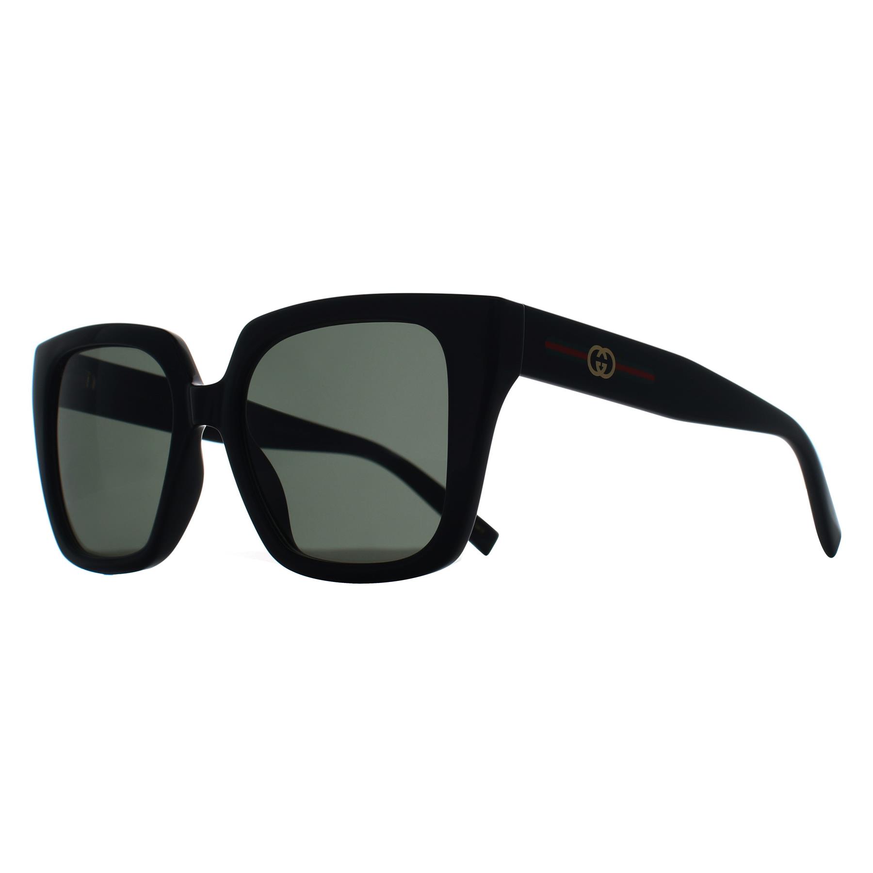 Black Gucci Black Square Black Grey GG2102S, Image 2 of 3